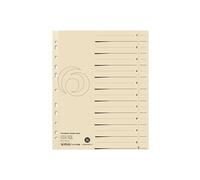 Intercalaires, A4 extra large, en carte lustrée
