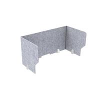 Intercalaires acoustiques à clipser pour bureau, maison et école - Réduction du bruit et distraction visuelle (50 x 100 x 50 cm)