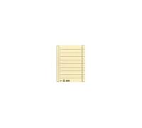 Intercalaires carton, A4 extra large, chamois
