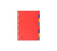 Exacompta Intercalaires Nature Future carte lustrée 225g 8 positions A4