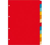 Intercalaires En Carton Pe412 - Format A4 - Blancs - 180 G/M² - Carton Recyclé Manilla - 12 Pièces