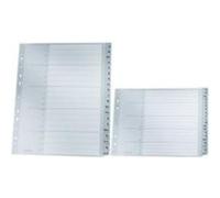 Intercalaires en plastique, a-z, format a4 extra large leitz 1261-00-85 G