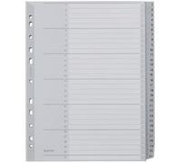 Intercalaires en plastique, numéroté, format A4 extra