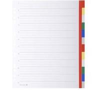 Intercalaires Exacompta Polypro 12 positions A4 G