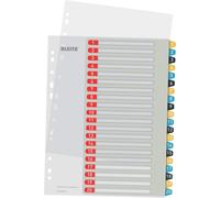 Intercalaires Imprimables 1-20, Robustes, Cosy, Multicolore