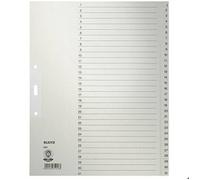 Leitz Répertoire 1231 DIN A4 extra-large 1-31 Papier satiné gris 31 onglets