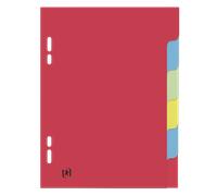 Intercalaires neutres 17x22 6 positions carte forte 160g assorti