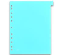 Intercalaires neutres Oxford color life a4+ 12 positions polypropylene 3/10 assorti