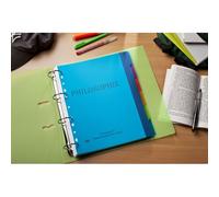 Intercalaires Neutres Oxford Color Life A4 6 Positions PP 3/10 Assorti