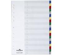 Intercalaires numérotées A4 polypropylène Durable 20 onglets - 1 jeu