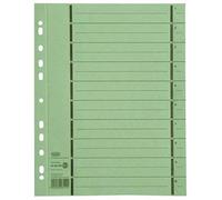 Intercalaires OXFORD 1-10 vert, 100 pcs.