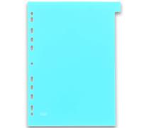 Intercalaires Oxford color life a4 12 positions polypro assorti