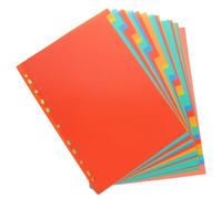 Intercalaires pour classeurs, 31 Feuilles A4 Avec Onglets Intercalaires De Qualité Supérieure.