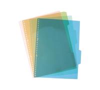 Intercalaires pour classeurs, 5 Ensembles De Séparateurs D'onglets PP for L'organisation Des Fichiers