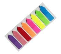 Intercalaires pour index de colle - 8 couleurs de drapeaux latéraux transparents | Organiser des notes Noms de signets inscriptibles, marqueurs adhésifs fluorescents pour enseignants et planificateurs
