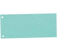 Intercalaires Trapèze De Séparation, Carton 1/3 Feuille A4, Lot De 100, Extra-Large, Bleu, 100% Recyclé