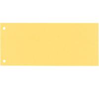 Intercalaires Trapèze De Séparation, Carton 1/3 Feuille A4, Lot De 100, Extra-Large, Jaune, 100% Recyclé