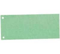 Intercalaires Trapèze De Séparation, Carton 1/3 Feuille A4, Lot De 100, Extra-Large, Vert, 100% Recyclé
