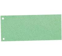 Intercalaires Trapèze De Séparation, Carton 1/3 Feuille A4, Lot De 100, Extra-Large, Vert, 100% Recyclé