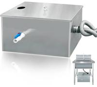 Intercepteur De Bac à Graisse Commercial en Acier Inoxydable, Séparateur D’Huile Et D’Eau pour Cuisines De Restaurants, Hôtels Et Buffets, Processeur D’eaux Usées, D