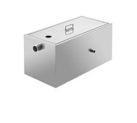 Intercepteur de graisse 800x400x400mm, piège à, Filtration fractionnée en acier inoxydable for la maison commerciale cuisine chaînes restauration rapide