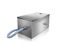 Intercepteur de piège à graisse commercial - Filtre à graisse en acier inoxydable pour drainage sous évier - Gestion des déchets essentiels pour les restaurants