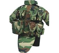 Interceptor Modulaire Otv Body Tactics Gilet Outdoor Molle Hunting Vest pour Airsoft Paintball, Army Green, One Size