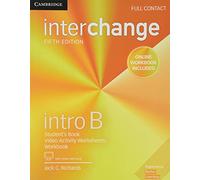 Interchange Intro B Full Contact with Online Self-Study and Online Workbook