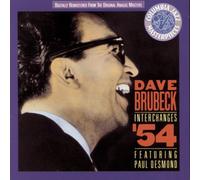 Dave Brubeck – Interchanges '54: Featuring Paul Desmond – CD – Legacy
