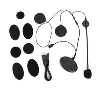 Intercom Bluetooth à réduction de bruit pour motos, longue autonomie, système de communication sans fil pour casque de motocross, communication