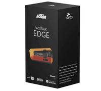 Intercom Bluetooth - Cardo - PACKTALK EDGE SOLO - Edition Spéciale KTM - Rechargeable USB - Connectivité TFT