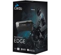Intercom Bluetooth - CARDO - PACKTALK EDGE SOLO - Étanche - Haut-parleurs 40mm - Rechargeable USB