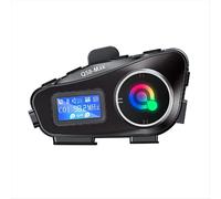 Intercom Bluetooth pour casque de moto Q58 Max, étanche IP65, portée de 500 m, partage de musique multi-scènes
