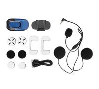 Intercom Bluetooth pour moto, câble de charge inclus pour une recharge pratique, clip de fixation assurant un montage stable, compatible avec