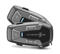 Interphone Cellularline U-com 6r Pack Intercom 2 Units Argenté