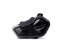 Midland Intercom moto BTR1 – Écouteurs Bluetooth sans fil, IPX6, Portée 800 m, 4 pers, 23h, Noir