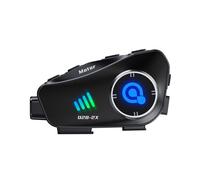 Intercom moto avec caméra - RNCYN - Modèle Q28 2X - Caméra HD1080P - Casque intercom intégré - Enregistreur vidéo