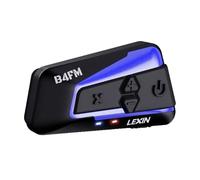 Intercom moto Bluetooth, connecte jusqu'à 10 pilotes, partage de musique, B4FM-X