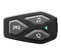 Interphone Cellularline U-COM3 Intercom moto Bluetooth 5.1 500m 10h Imperméable Un paquet