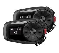 Intercom moto - Sena - 5S - Lot de 2 - Bluetooth 5 - Haut-parleurs HD - Écran LCD