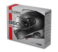 Nolan N-Com B602 R, communication twin set Noir/Gris Noir/Gris
