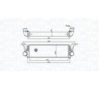 MAGNETI MARELLI 351319205500 Intercooler