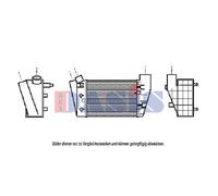 Intercooler Aile Soudé Pour Audi A4 Avant 8E5 B6 8ED B7 8H7