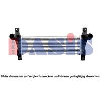 Intercooler Aile Soudée Compatible Pour Ford Ranger TKE 670x200x36