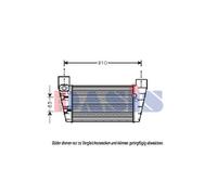 AKS DASIS 487230N Intercooler