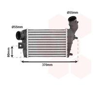 Intercooler Air Coolé Aluminium Pour Alfa Romeo 147 937 937_ GT