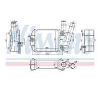 Intercooler Air Coolé En Aluminium Pour Fiat Panda Van 169_ 169