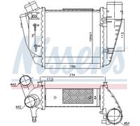 Intercooler Air Cooled Aluminium Compatible Pour Audi A4 Avant 8E5 B6 8ED B7 8H7