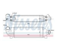 Intercooler Air Cooled Aluminium Compatible Pour Ford Transit Bus FD_ _ FB_ FS_