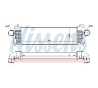 Intercooler Air Cooled Aluminium Compatible Pour Iveco Daily Line Bus